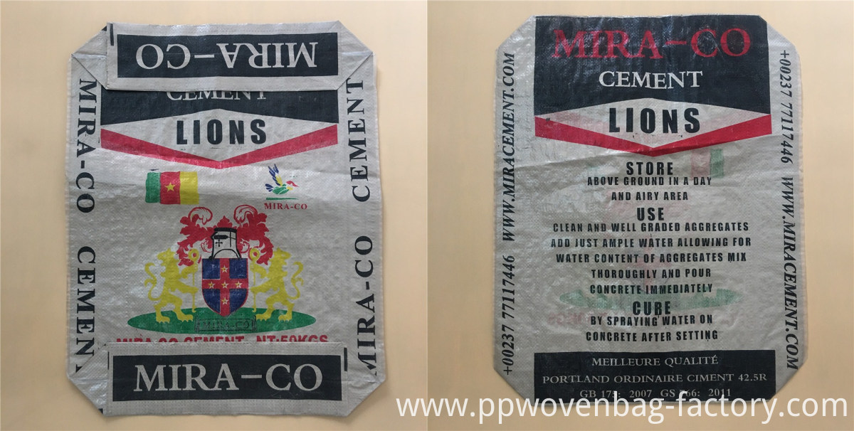 polypropylene cement bags
